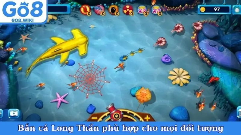Bắn cá Long Thần phù hợp cho mọi đối tượng