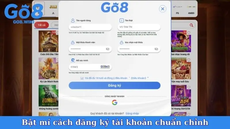 Bật mí cách đăng ký tài khoản chuẩn chỉnh