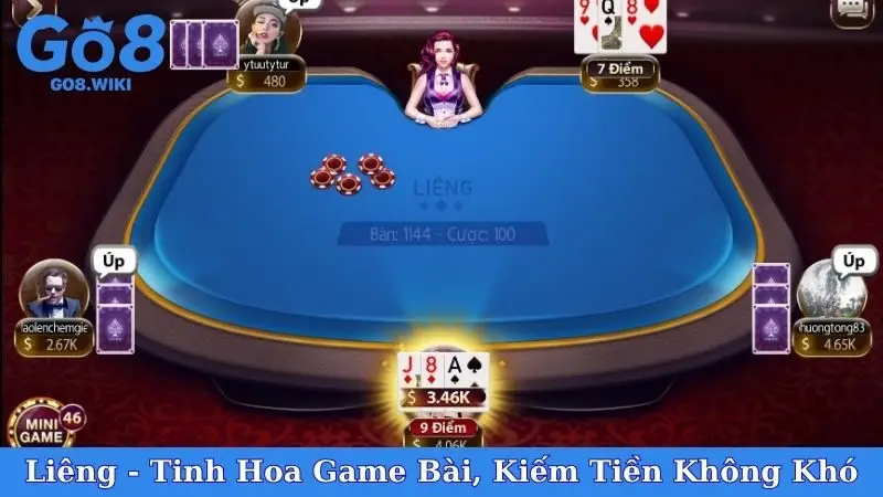 Liêng GO8 - Tinh Hoa Game Bài, Kiếm Tiền Không Khó