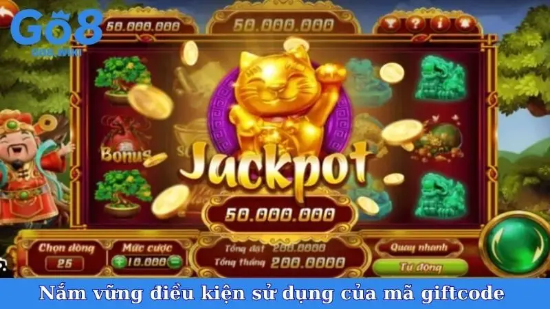 Nắm vững điều kiện sử dụng của mã giftcode